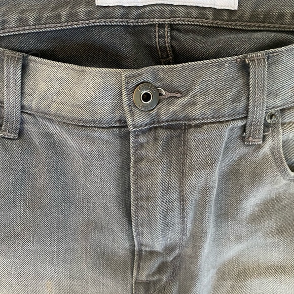 Express Jeans: Dark Wash Gray - Picture 5 of 5
